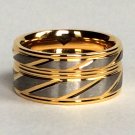 2 pcs Personalized Titanium Steel Couples Rings, Engagement Rings, Wedding bands, His and Her Rings