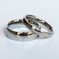 2 pcs Personalized Titanium Steel Couples Rings, Engagement Rings, Wedding bands, His and Her Rings