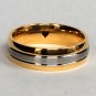 2 pcs Personalized Titanium Steel Couples Rings, Engagement Rings, Wedding bands, His and Her Rings