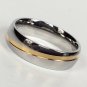 2 pcs Personalized Titanium Steel Couples Rings, Engagement Rings, Wedding bands, His and Her Rings