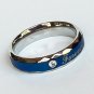 2 pcs Personalized Titanium Steel Couples Rings, Engagement Rings, Wedding bands, His and Her Rings