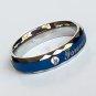 2 pcs Personalized Titanium Steel Couples Rings, Engagement Rings, Wedding bands, His and Her Rings