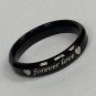 2 pcs Personalized Titanium Steel Couples Rings, Engagement Rings, Wedding bands, His and Her Rings