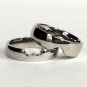 2 pcs Personalized Titanium Steel Couples Rings, Engagement Rings, Wedding bands, His and Her Rings