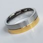 2 pcs Personalized Titanium Steel Couples Rings, Engagement Rings, Wedding bands, His and Her Rings
