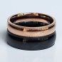 2 pcs Personalized Titanium Steel Couples Rings, Engagement Rings, Wedding bands, His and Her Rings
