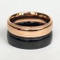2 pcs Personalized Titanium Steel Couples Rings, Engagement Rings, Wedding bands, His and Her Rings