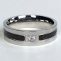 2 pcs Personalized Titanium Steel Couples Rings, Engagement Rings, Wedding bands, His and Her Rings