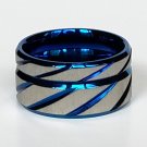 2 pcs Personalized Titanium Steel Couples Rings, Engagement Rings, Wedding bands, His and Her Rings