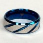 2 pcs Personalized Titanium Steel Couples Rings, Engagement Rings, Wedding bands, His and Her Rings