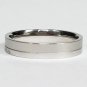 2 pcs Personalized Titanium Steel Couples Rings, Engagement Rings, Wedding bands, His and Her Rings
