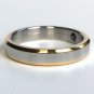 2 pcs Personalized Titanium Steel Couples Rings, Engagement Rings, Wedding bands, His and Her Rings