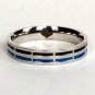 2 pcs Personalized Titanium Steel Couples Rings, Engagement Rings, Wedding bands, His and Her Rings