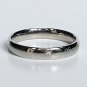2 pcs Personalized Titanium Steel Couples Rings, Engagement Rings, Wedding bands, His and Her Rings