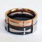 2 pcs Personalized Titanium Steel Couples Rings, Engagement Rings, Wedding bands, His and Her Rings