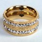 2 pcs Personalized Titanium Steel Couples Rings, Engagement Rings, Wedding bands, His and Her Rings