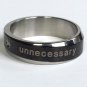 2 pcs Personalized Titanium Steel Couples Rings, Engagement Rings, Wedding bands, His and Her Rings