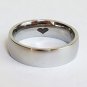 2 pcs Personalized Titanium Steel Couples Rings, Engagement Rings, Wedding bands, His and Her Rings
