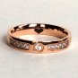 2 pcs Personalized Titanium Steel Couples Rings, Engagement Rings, Wedding bands, His and Her Rings
