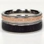 2 pcs Personalized Titanium Steel Couples Rings, Engagement Rings, Wedding bands, His and Her Rings