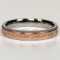 2 pcs Personalized Titanium Steel Couples Rings, Engagement Rings, Wedding bands, His and Her Rings