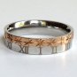 2 pcs Personalized Titanium Steel Couples Rings, Engagement Rings, Wedding bands, His and Her Rings