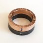 2 pcs Personalized Titanium Steel Couples Rings, Engagement Rings, Wedding bands, His and Her Rings