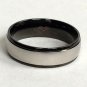 2 pcs Personalized Titanium Steel Couples Rings, Engagement Rings, Wedding bands, His and Her Rings