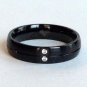 2 pcs Personalized Titanium Steel Couples Rings, Engagement Rings, Wedding bands, His and Her Rings