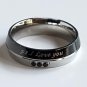 2 pcs Personalized Titanium Steel Couples Rings, Engagement Rings, Wedding bands, His and Her Rings