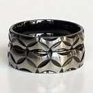 2 pcs Personalized Titanium Steel Couples Rings, Engagement Rings, Wedding bands, His and Her Rings