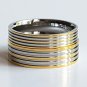 2 pcs Personalized Titanium Steel Couples Rings, Engagement Rings, Wedding bands, His and Her Rings