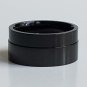 2 pcs Personalized Titanium Steel Couples Rings, Engagement Rings, Wedding bands, His and Her Rings