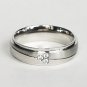 2 pcs Personalized Titanium Steel Couples Rings, Engagement Rings, Wedding bands, His and Her Rings