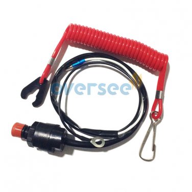 6E9-82575 09Kill Stop Switch Stop Switch fit Yamaha Outboard 15HP 25HP 30HP 40H