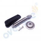 6E0-43118-00 Clamp Screw Set Transom Pad Plate Swivel Pin For Yamaha Outboard