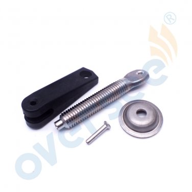 6E0-43118-00 Clamp Screw Set Transom Pad Plate Swivel Pin For Yamaha Outboard