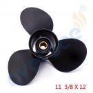 Aluminium Propeller 11 3/8 x 12 For TOHATSU OUTBOARD 35-40-50-60-70 (11 3/8x12)