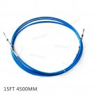 Throttle Shift Cable, Remote Control Box Cable 15Ft For Yamaha Tohatsu Outboard Throttle Shift Cable, Remote Control Box Cable 15Ft For Yamaha Tohatsu Outboard