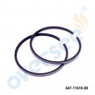 Marine Motor Parts For YAMAHA Outboard Piston Ring Kit 647-11610-00, 4, 6, 8 HP