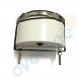 3.5 Inches 85MM Tachometer with LCD Hourmeter White 8000 RPM with light inside