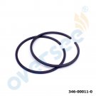 PISTON RING RINGS SET 346-00011 Fit Tohatsu Nissan Outboard 25HP - 50HP 68MM 2T PISTON RING RINGS SET 346-00011 Fit Tohatsu Nissan Outboard 25HP - 50HP 68MM 2T
