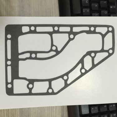 6F5-41114-01 Gasket Exhaust Outer Cover Replaces For Yamaha 40HP Outboard Engine