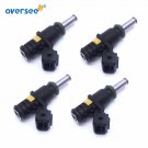 4 PCS Fuel Injector 8M6002428 For 4T Mercury 150HP MERCRUISER 4.5L MPI Outboard 4 PCS Fuel Injector 8M6002428 For 4T Mercury 150HP MERCRUISER 4.5L MPI Outboard