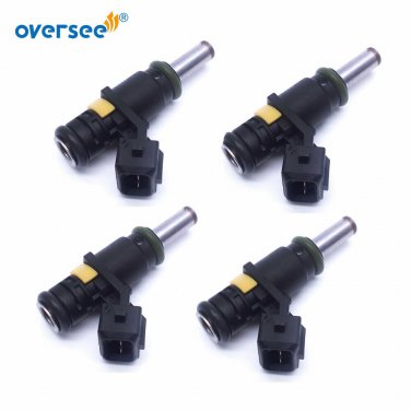 4 PCS Fuel Injector 8M6002428 For 4T Mercury 150HP MERCRUISER 4.5L MPI Outboard