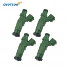 4pcs 63P-13761-01 Fuel Injector Green New Version For Yamaha Outboard F150 HP 4T 4pcs 63P-13761-01 Fuel Injector Green New Version For Yamaha Outboard F150 HP 4T