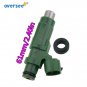 4pcs 63P-13761-01 Fuel Injector Green New Version For Yamaha Outboard F150 HP 4T