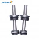 2Pcs Piston Sub Assy 64E-43820-00 Screw For Yamaha 115-300HP Outboard 64E-43821 2Pcs Piston Sub Assy 64E-43820-00 Screw For Yamaha 115-300HP Outboard 64E-43821