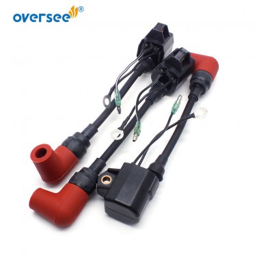 3 pcs/1 set Ignition Coil ASSY 697-85570 For 2T 75HP Yamaha Outboard 6H2-85570-0