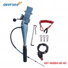 663-42111 Steering Tiller Handle Assembly Yamaha  Enduro 697-W0084-00-4D 48-55HP